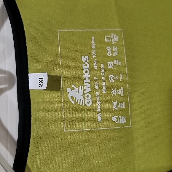 GoWHODS Corset Zippered Waist Trainer Sauna Effect for Weight Loss, Size 2XL - Picture 4 of 7